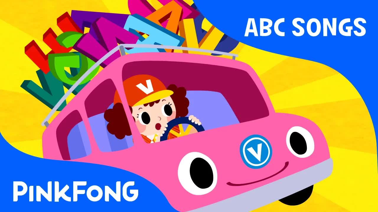 Весело с фониксом  Песни про алфавит ABC  Фоника  PINKFONG Песни для детей