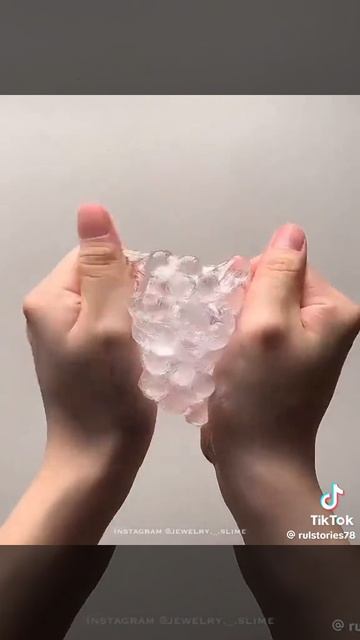 тикток АСМР слайм не моё