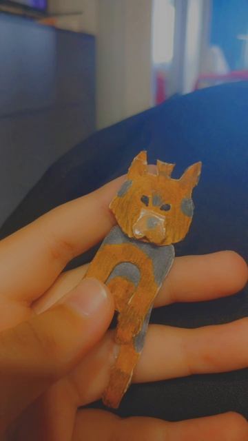 бумажная собачка