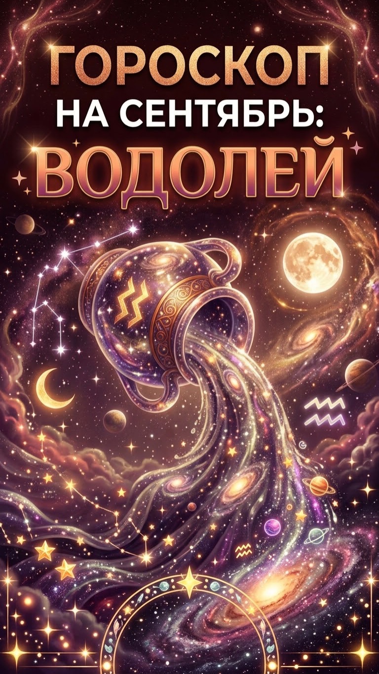 ♒️ ВОДОЛЕЙ - гороскоп на сентябрь 2026