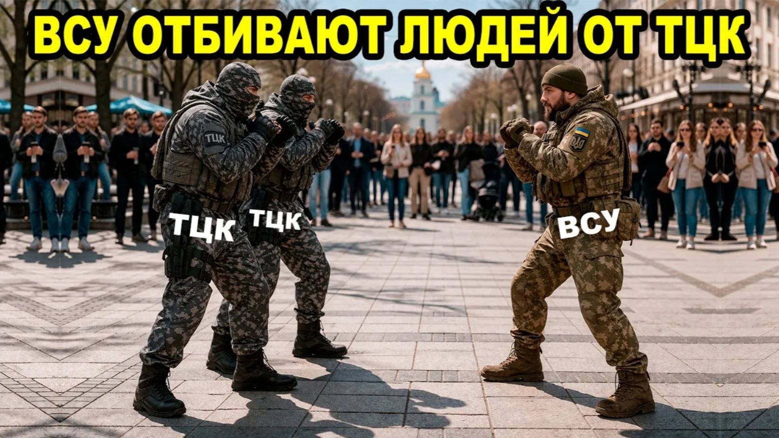 Всу против людоловов