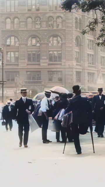 Нью - Йорк 1911 в цвете