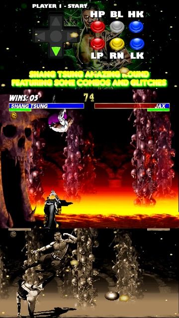 Mortal Kombat 3 Безупречный раунд и забавный баг со сценическим фаталити