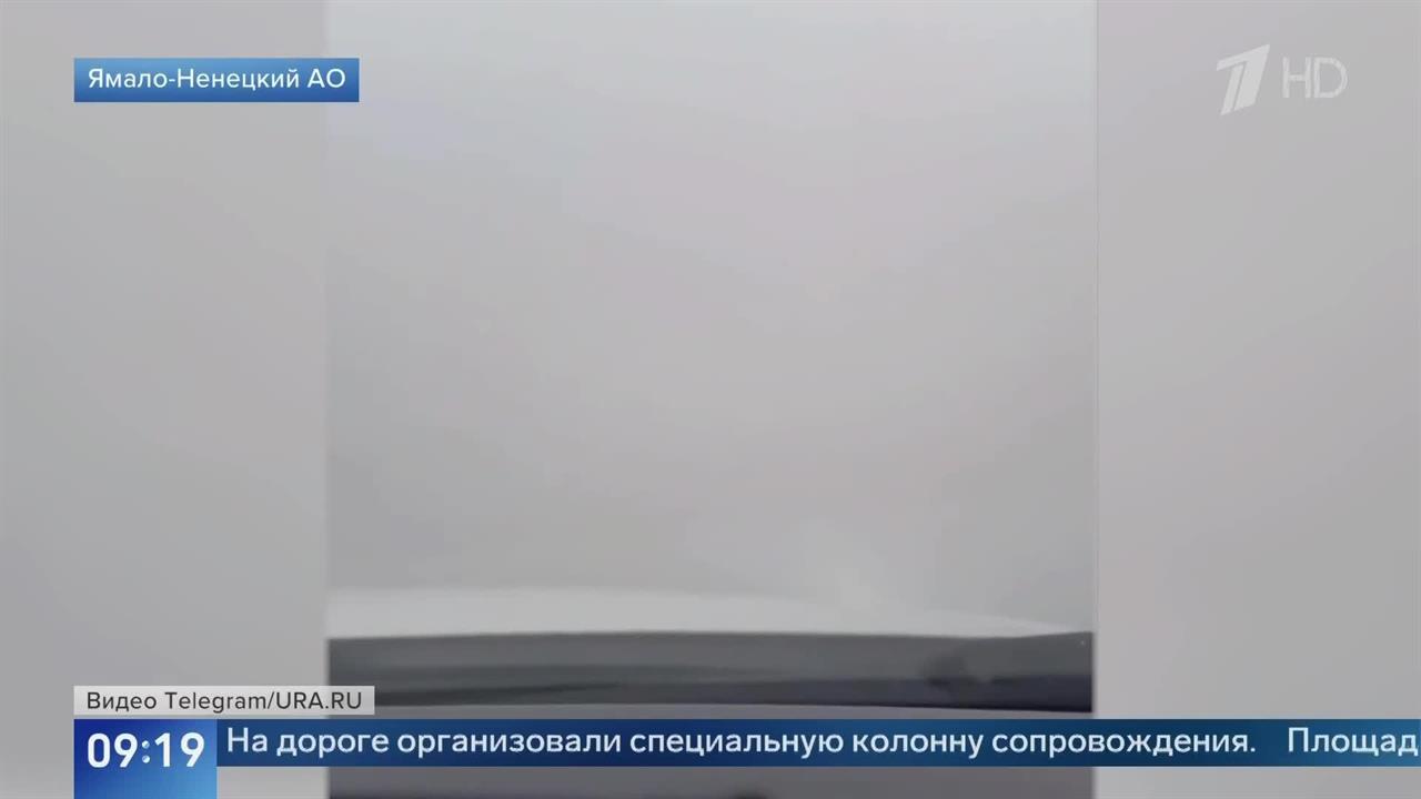 Появились кадры крупных пожаров в Ямало-Ненецком АО