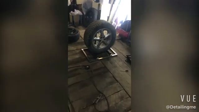 Детейлинг стенд для колёс своими руками