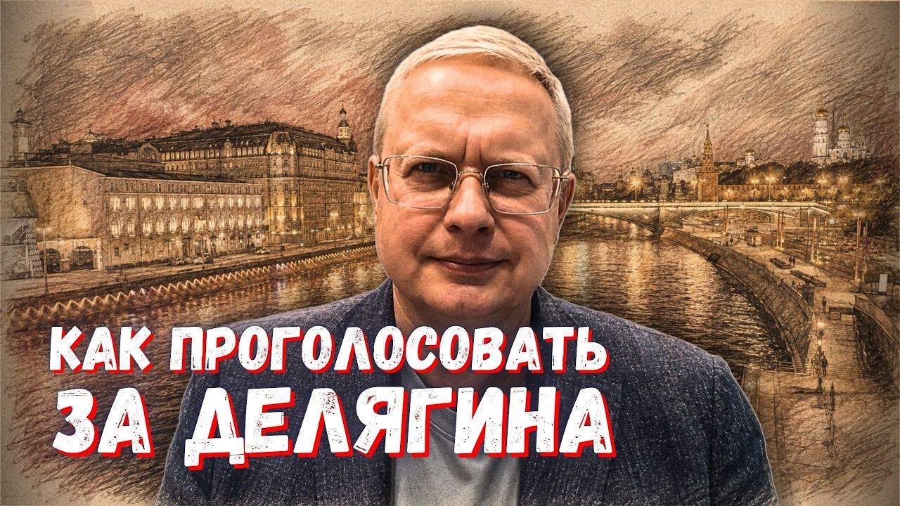 Как проголосовать за Делягина, если вы из другого региона