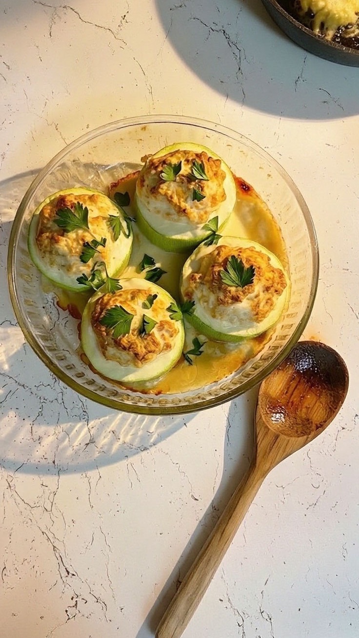 Фаршированный кабачок ПП‑версия: вкусно, полезно, без лишних калорий