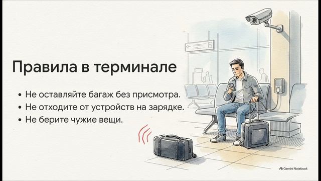 ОБЗР 7 класс 10 Безопасность в аэропорту и на борту самолёта