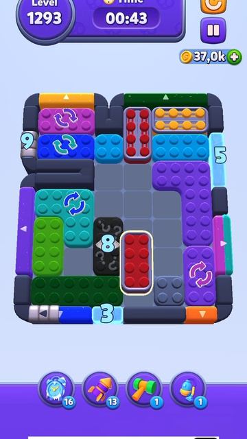 Color Block Jam 1293 уровень