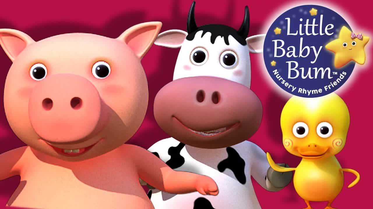 У фермера Макдональда была ферма | LittleBabyBum - Детские стишки! Азбука и цифры | LBB