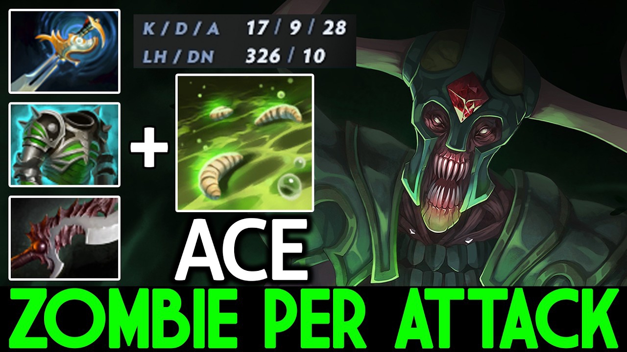 ACE [Undying]: Раздражающие зомби-сборка через ПКМ | @Dota2HighSchool