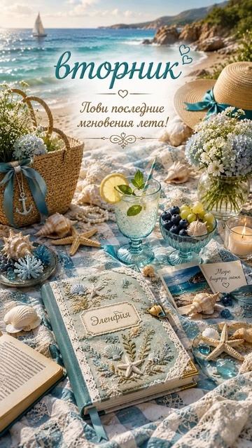 Вторник 🐚🫐