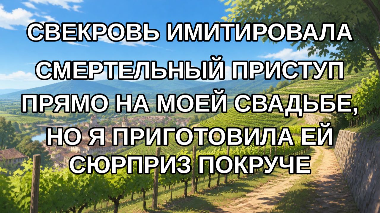 СВЕКРОВЬ ИМИТИРОВАЛА СМЕРТЕЛЬНЫЙ ПРИСТУП ПРЯМО НА МОЕЙ СВАДЬБЕ НО Я ПРИГОТОВИЛА ЕЙ СЮРПРИЗ ПОКРУЧ