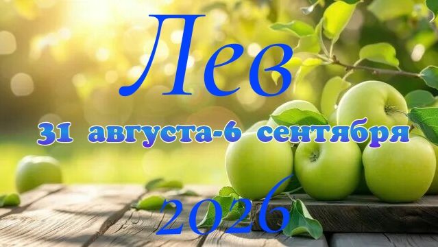 Лев♌Таро-прогноз на неделю с 31 августа по 6 сентября 🕊️