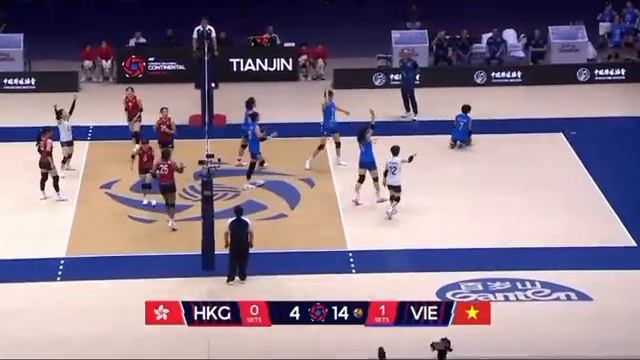 Вьетнам — Гонконг: 3:0 (Женский континентальный чемпионат Азии по волейболу 2026 года)