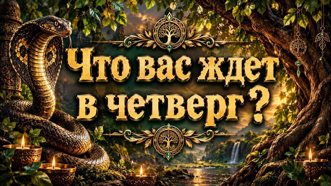 Что вас ждёт в Четверг? Гадание пасьянс расклад Tarot