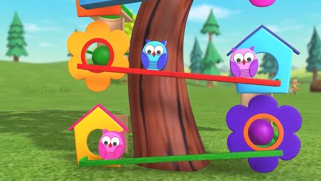 Учим азбуку Алфавитную песенку с рыбками Деревянная головоломка _ Color Learning Kids Toddler Ed