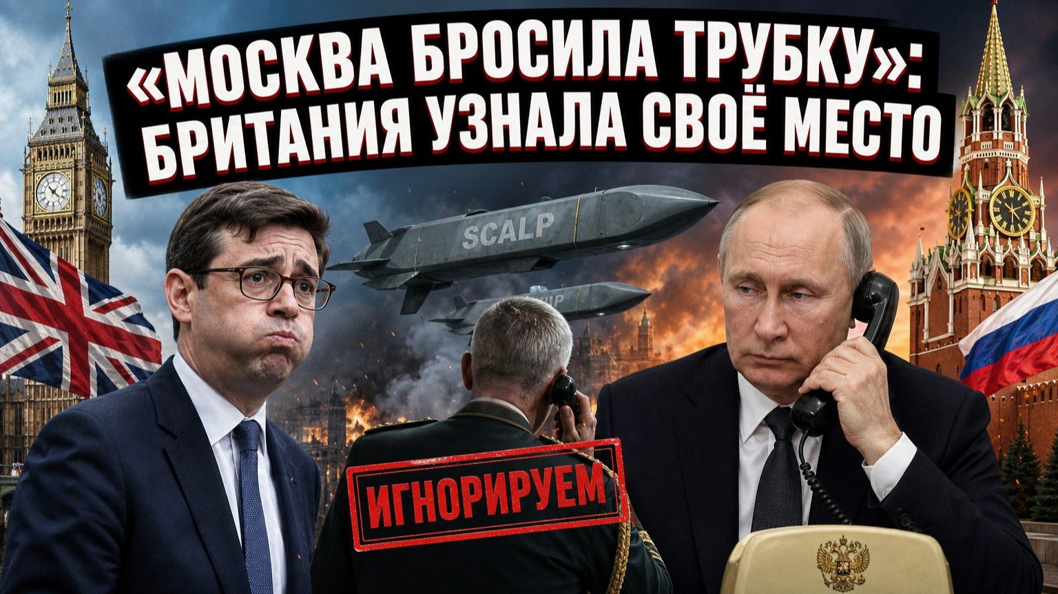 Шокирующий демарш Москвы: Лондон приравняли к Прибалтике — и это только начало