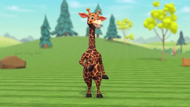 Изучайте алфавиты от А до Я с названиями животных _ Toy Train Color Learning Веселое обучение