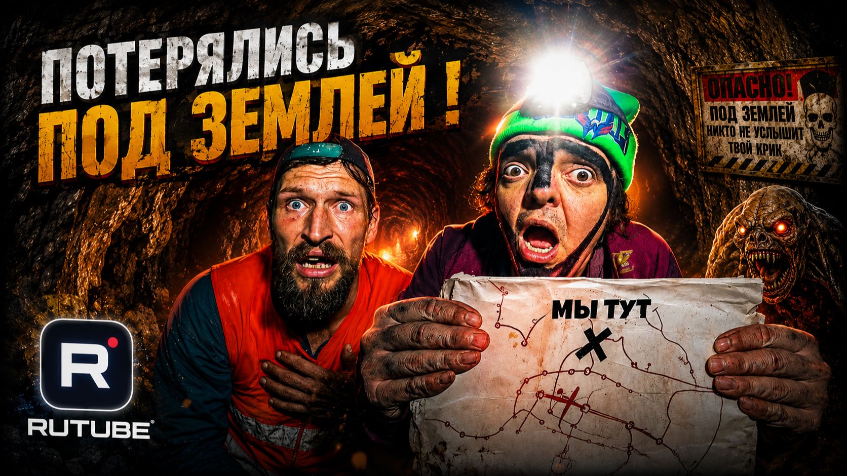  Потерялись ПОД ЗЕМЛЕЙ ! СТАЛКЕР Супер Сус 