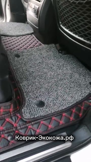 3D коврики Land Cruiser J200  из эко кожи