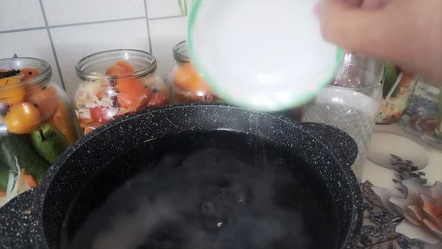 Овощи в кисло сладком маринаде ю