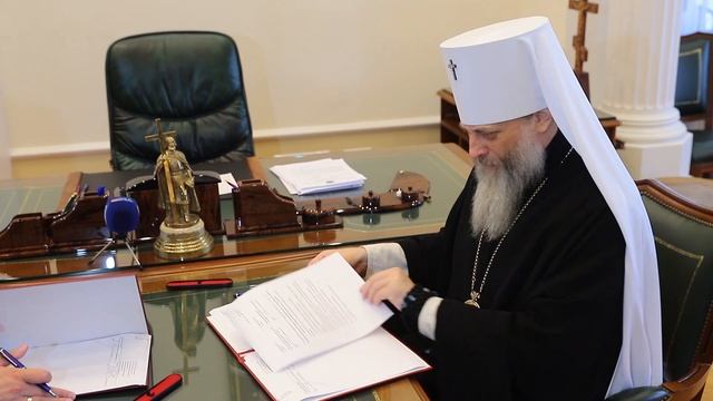 Подписание договора о сотрудничестве между Рязанской епархией и Рязанским историческим музеем. 2026
