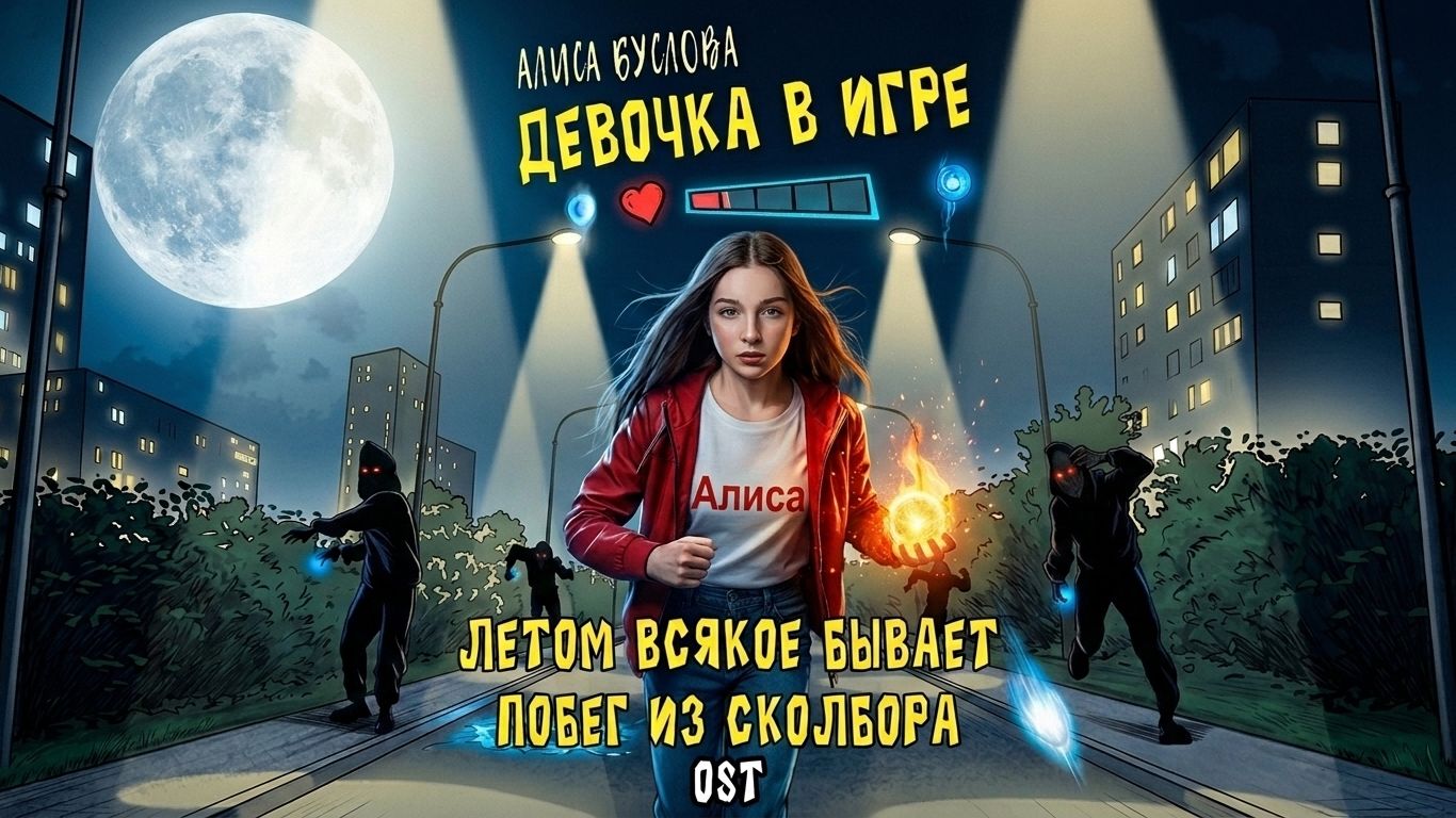 Алиса Буслова - Девочка в игре. OST - Летом всякое бывает. Побег из Сколбора. official video