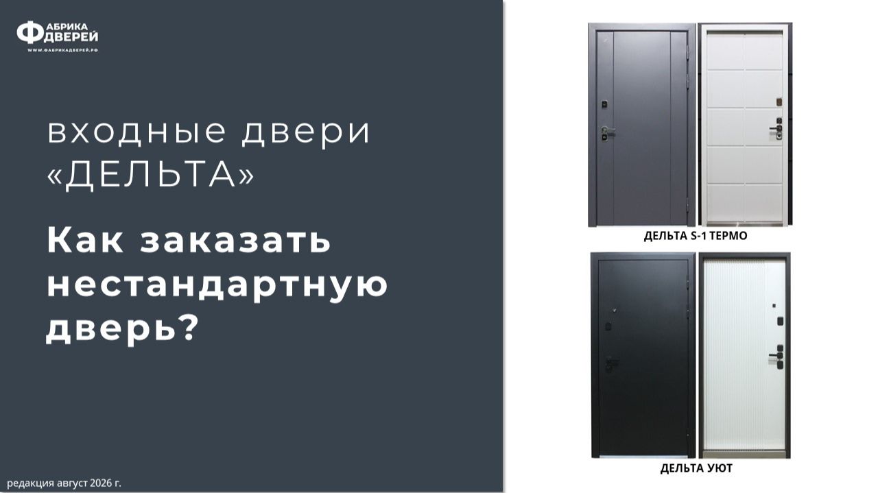 Входные двери 