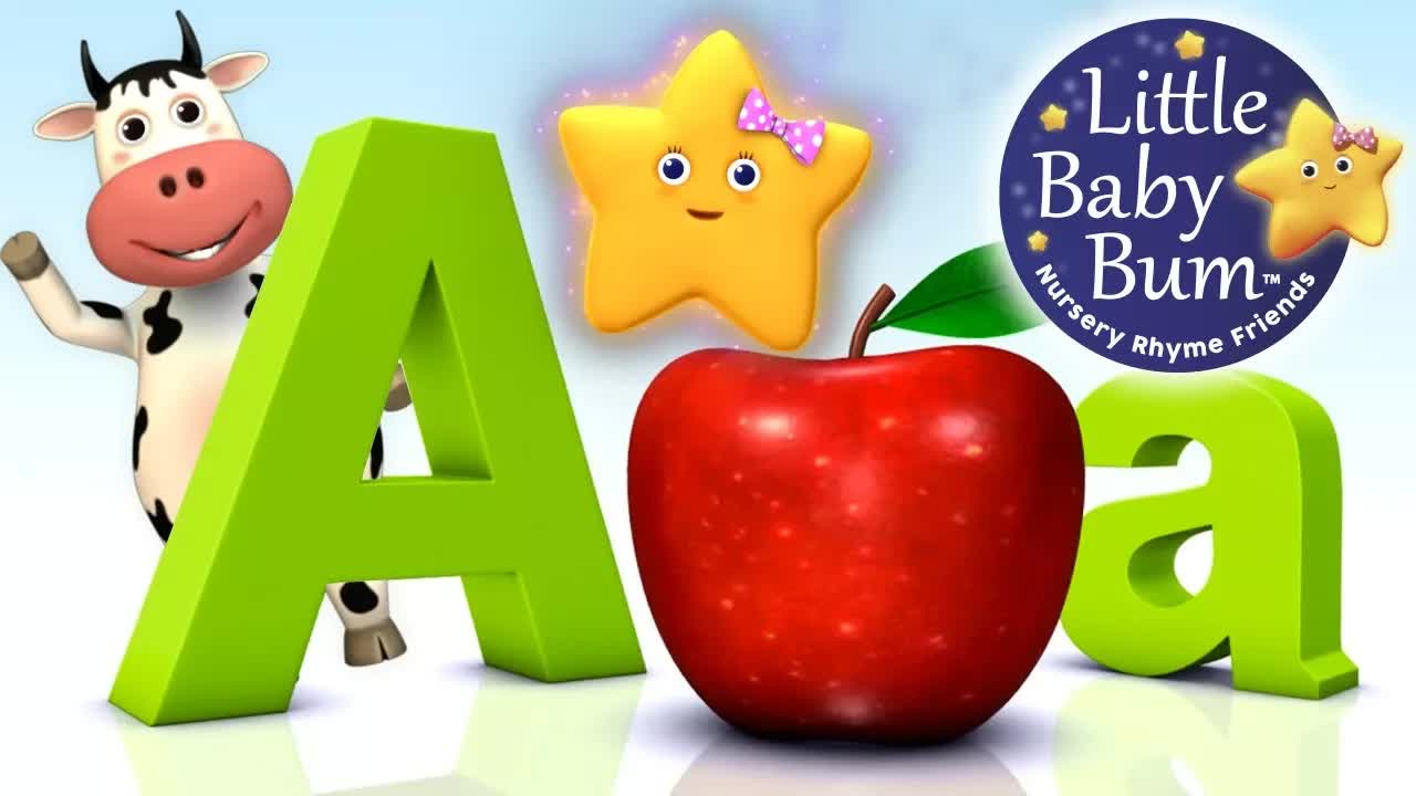 Песни азбуки - Фонетика ABC | Детские стишки для малышей от LittleBabyBum - Азбука и цифры