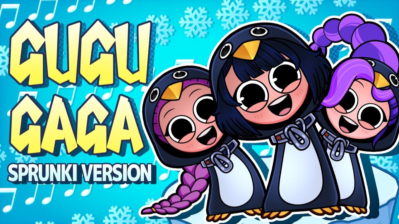 SPRUNKI GUGUGAGA Penguin - Song Clip LILY X RORY Penguins Poppy PlayTime и RUMI X JINU K-pop