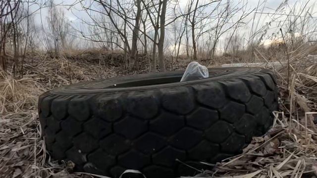 облет над покрышкой