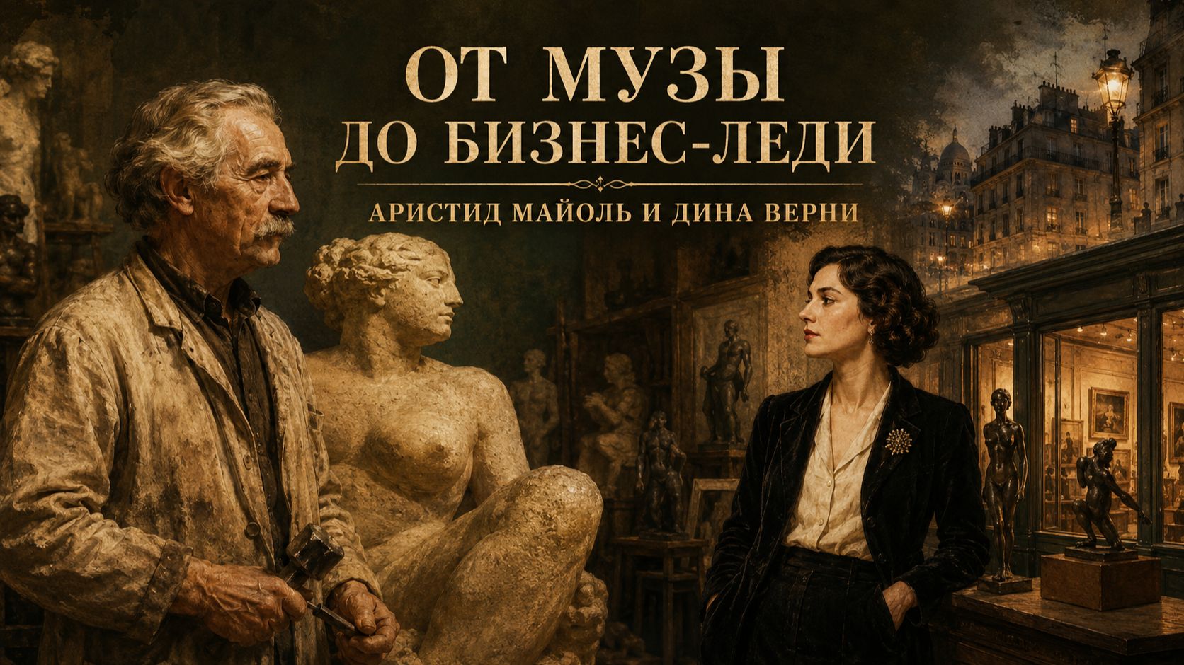 От музы до бизнес-леди. Аристид Майоль и Дина Верни