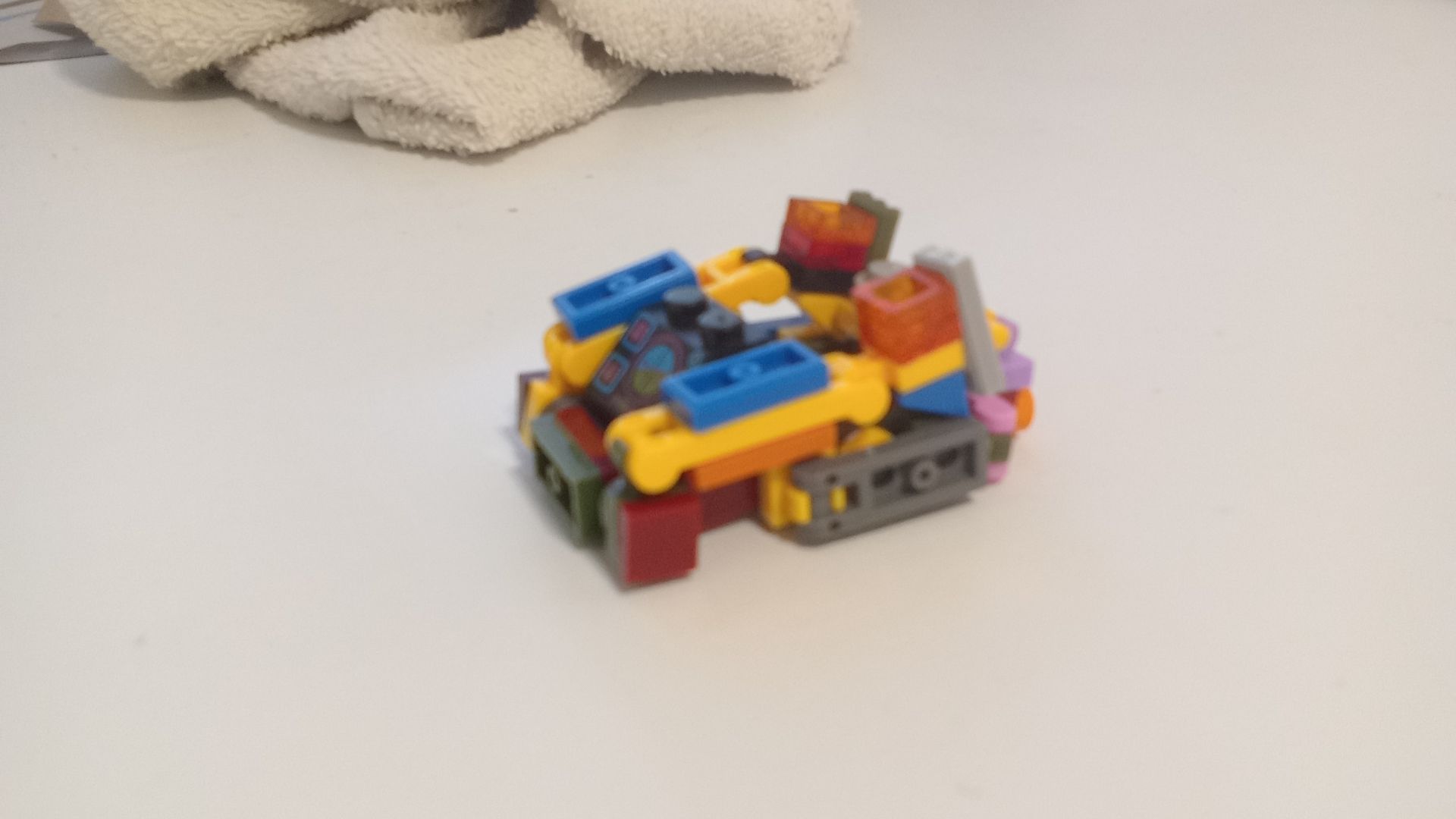 Lego мини робот трансформер