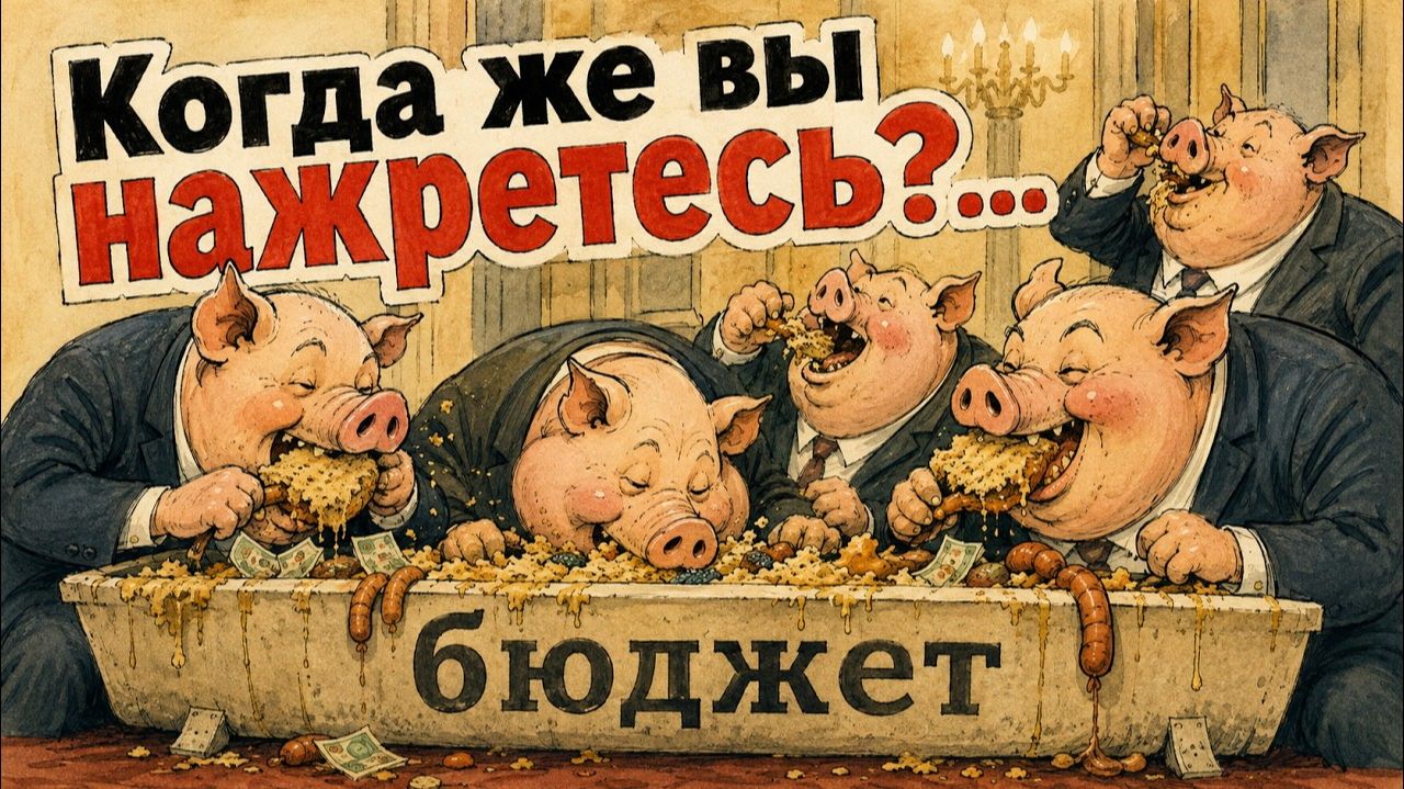 Когда же вы нажретесь