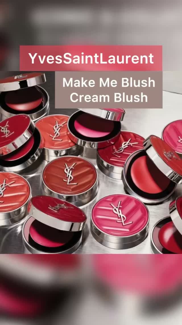 Новые румяна YSL Make Me Blush Cream Blush