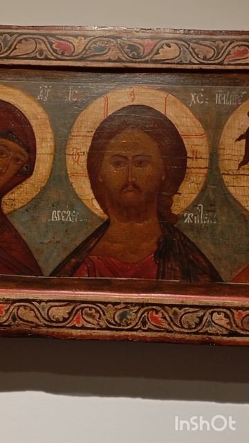 Деисус. Середина XVI века. Русский Север.