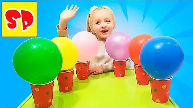 Сюрпризы в стаканчиках с шариками, Шопкинсы, Юху