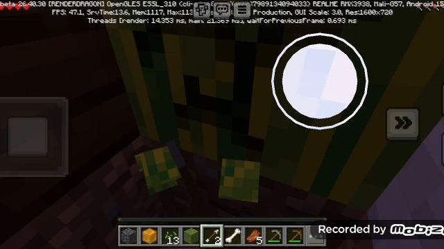 minecraft ну когда мы ходим появляться рандомный блок