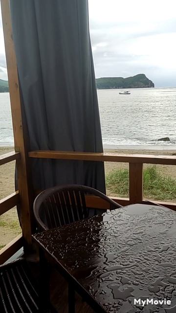 море после дождя