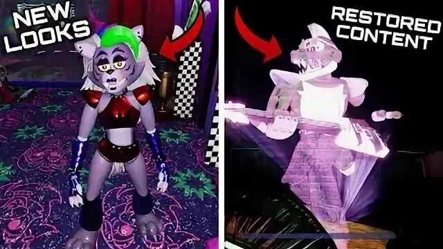 FNAF Mods That FIX Security Breach New Locations Restored Content More Cloudz