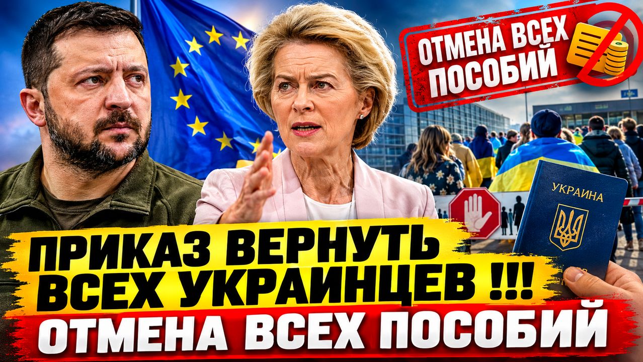 Приказ Вернуть Всех Украинцев !!! ОТМЕНА ВСЕХ ПОСОБИЙ 