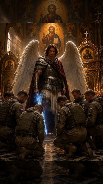 Вера Каваль и позывной Витязь  Собрал Архистратиг воинство светлое.