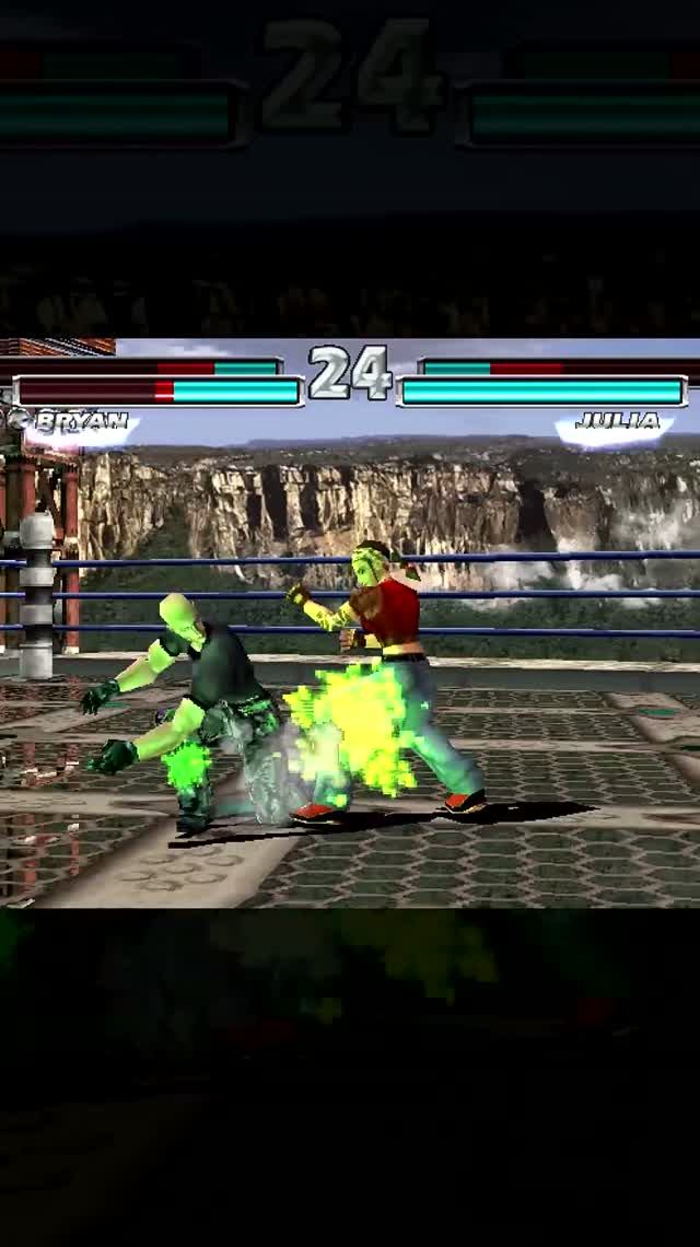 Теккен Tekken Брайан Ганджак против Мишель Джулии