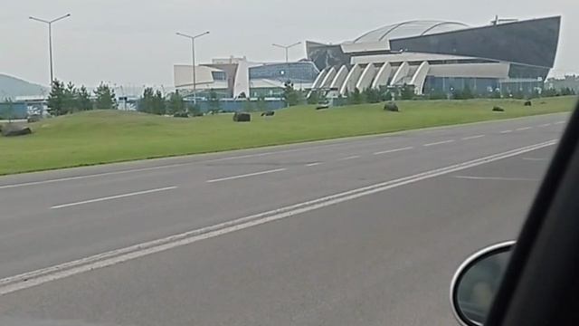 Были проездом.