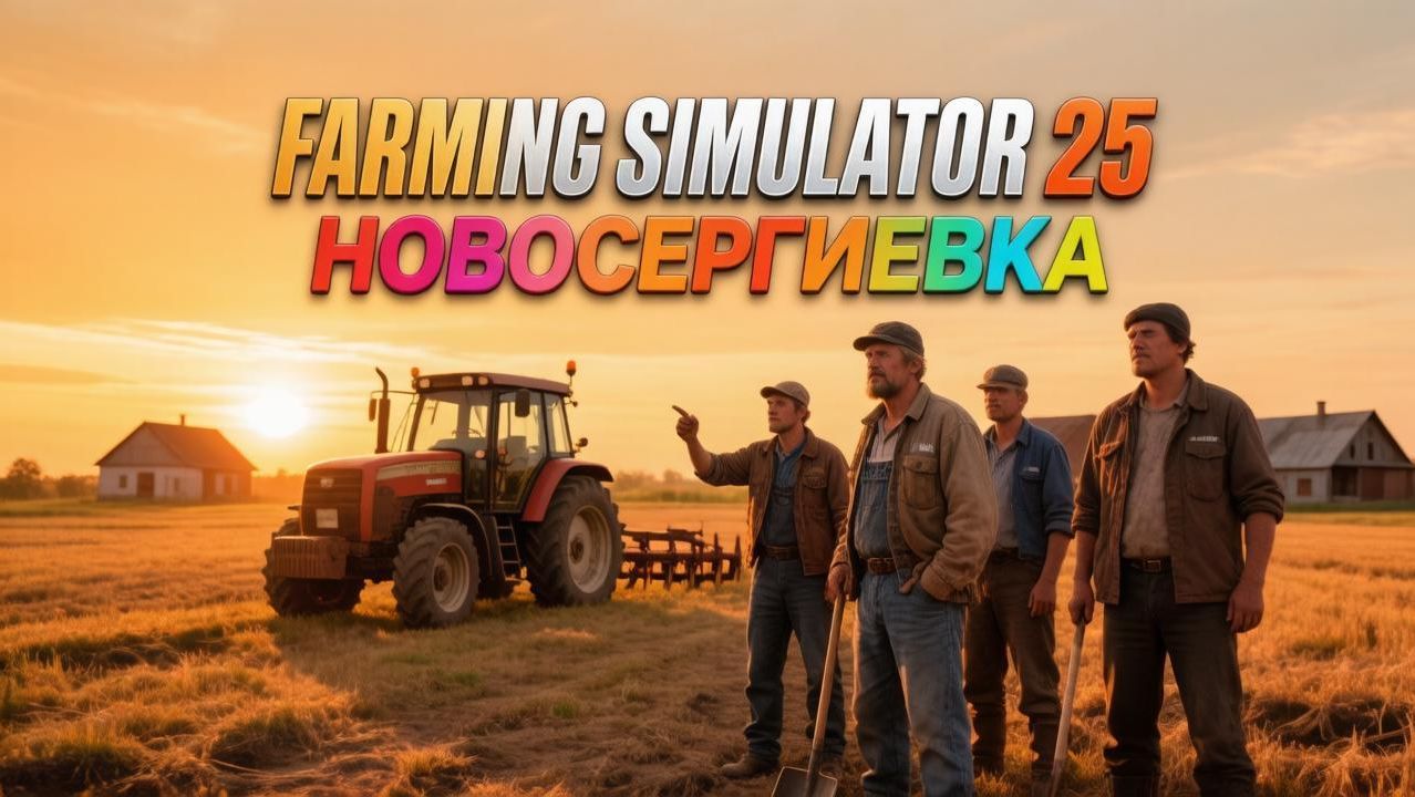 Farming Simulator 25 Карта Новосергиевка.