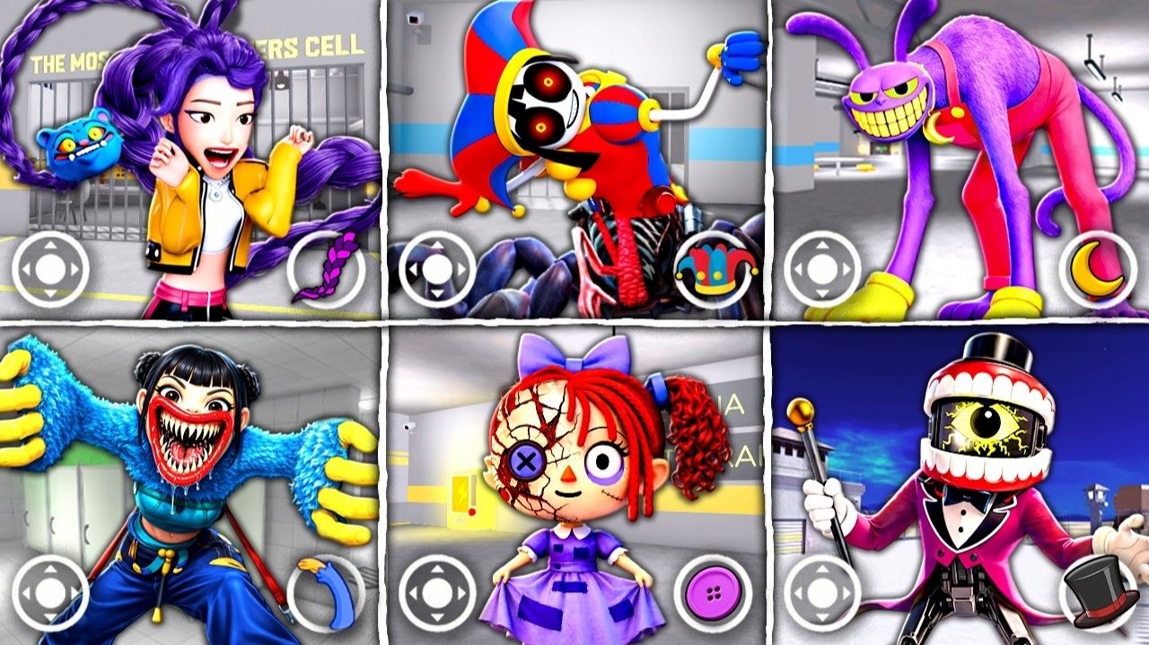 УДИВИТЕЛЬНЫЙ МОД DIGITAL CIRCUS X POPPY PLAYTIME 5! Что если я стану ВСЕМ МОДОМ в BARRYS PRIS
