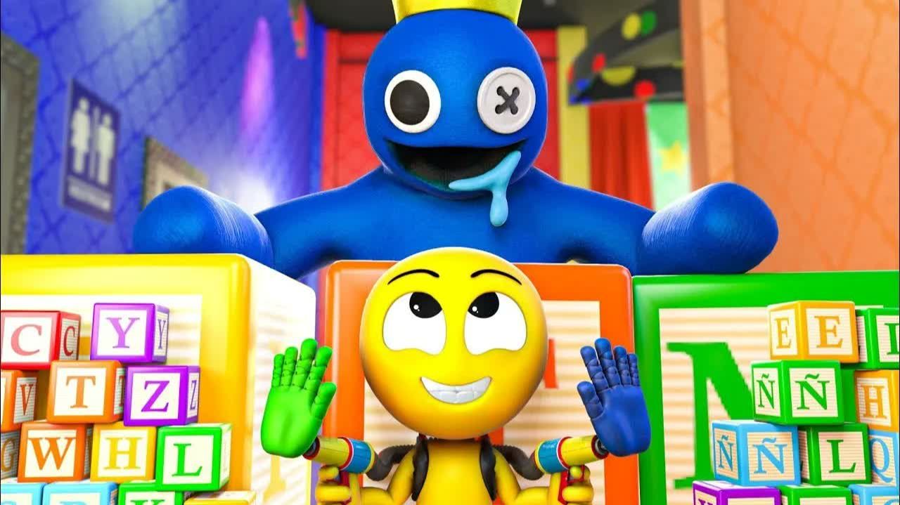 ХАГГИ ВАГГИ — СЕКРЕТ СИНЕГО!  Poppy Playtime Rainbow Friends — Анимации на русском