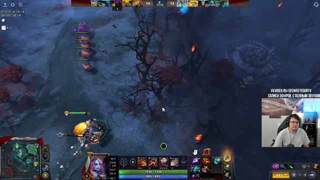 Dota 2! Queen Of Pain! Мощно поднимаю ММР! ⭐ Подпишись! ⭐