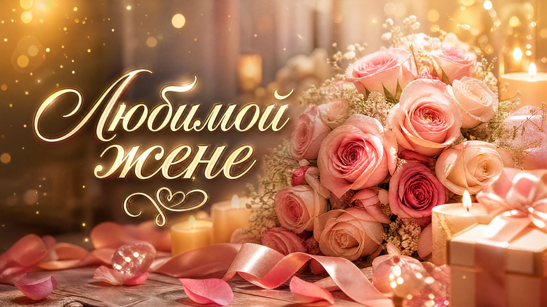 Песня признание в любви жене - «Супруга моя, ты мне Богом дана»